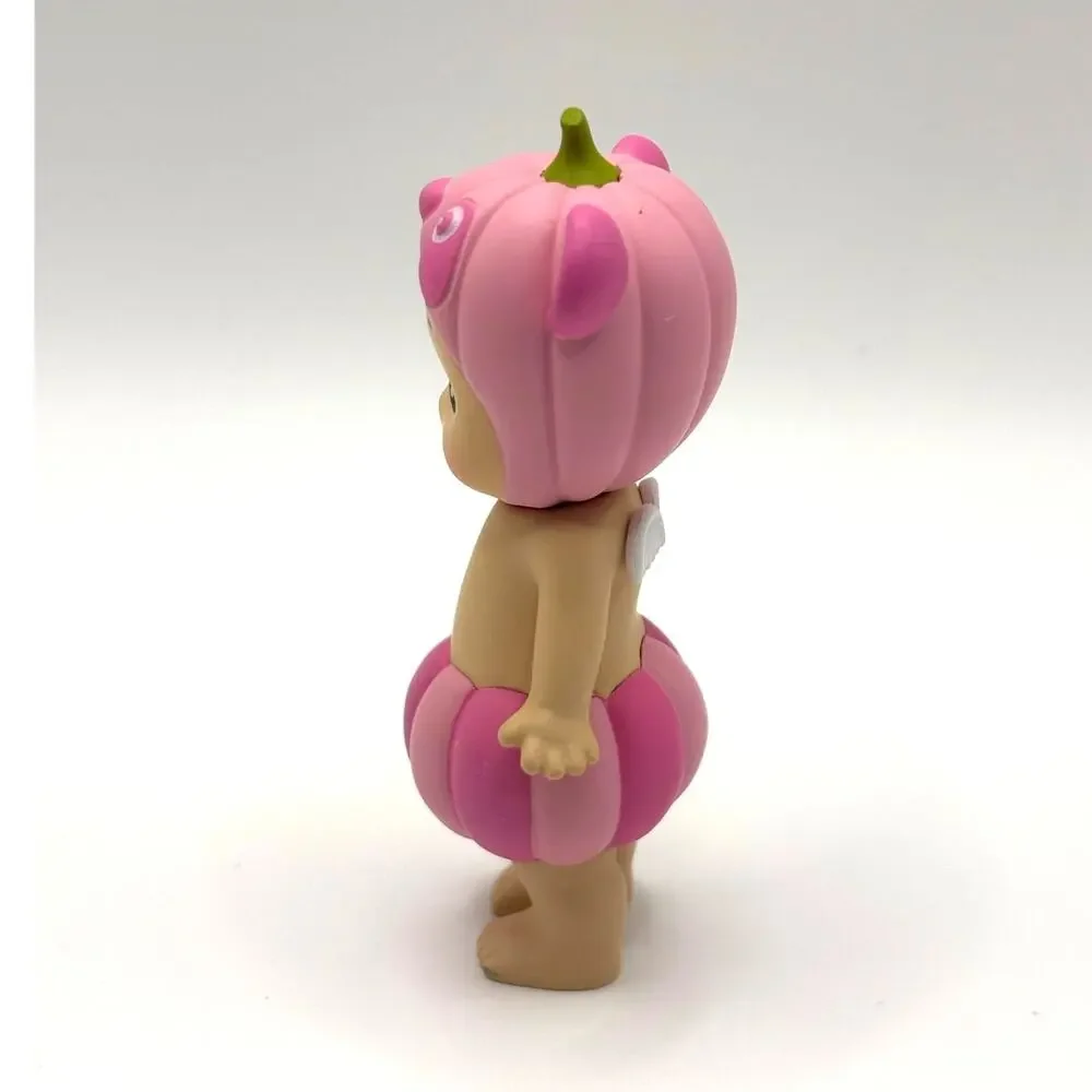 Authentic Sonny Angel Pumpkin Panda Mini Figure, Pumpkin Patch Series
